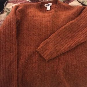 Orange Sweater